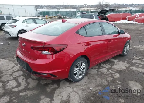 2020 Hyundai Elantra Sel z USA, uszkodzony, nr VIN 5NPD84LF4LH550374
